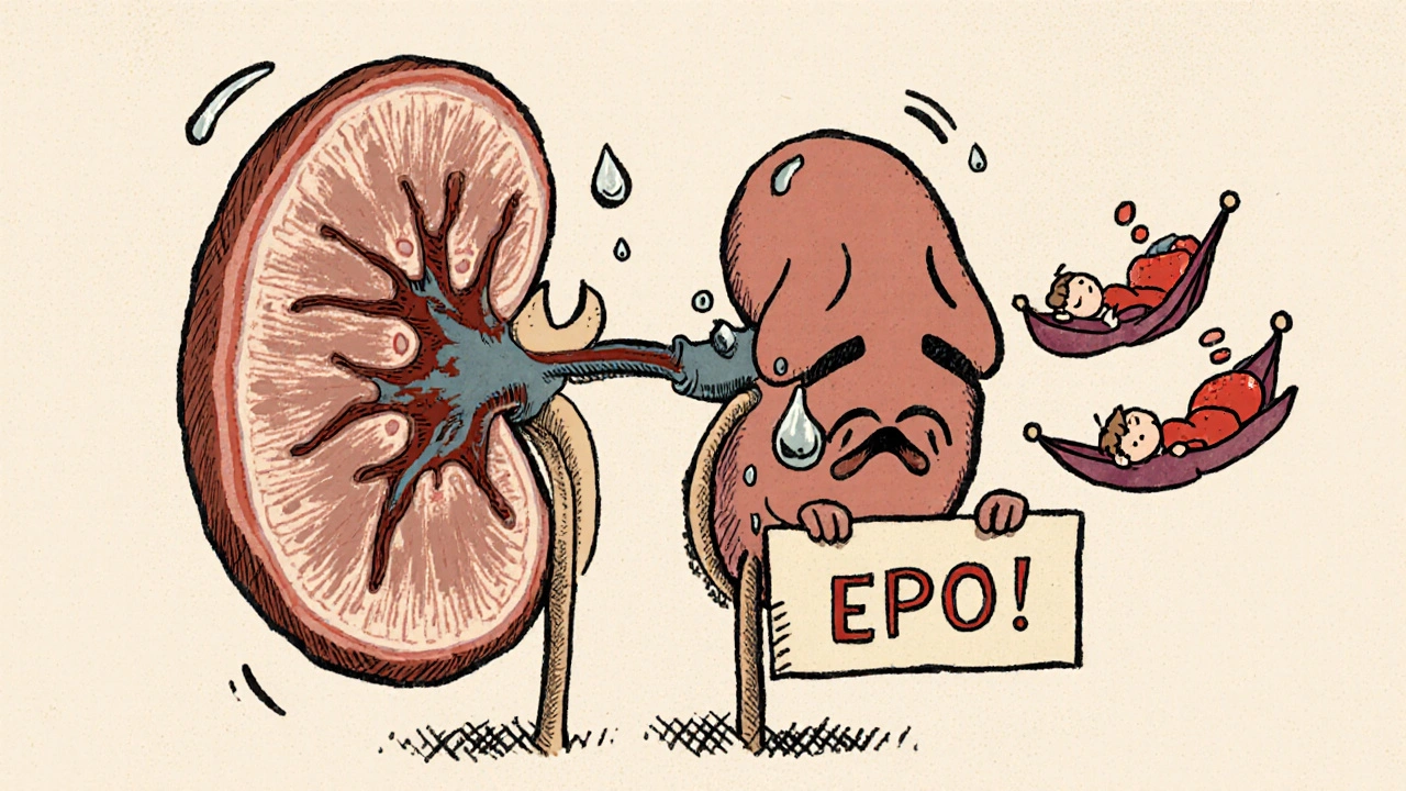 Anemia in Kidney Disease: How Erythropoietin and Iron Therapy Work Together