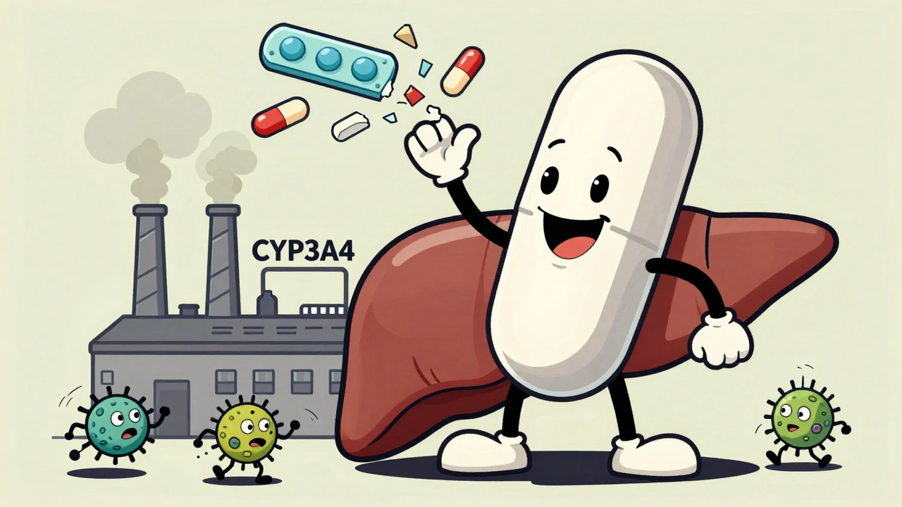 Tuberculosis Medications: Rifampin Induction and Multiple Drug Interactions