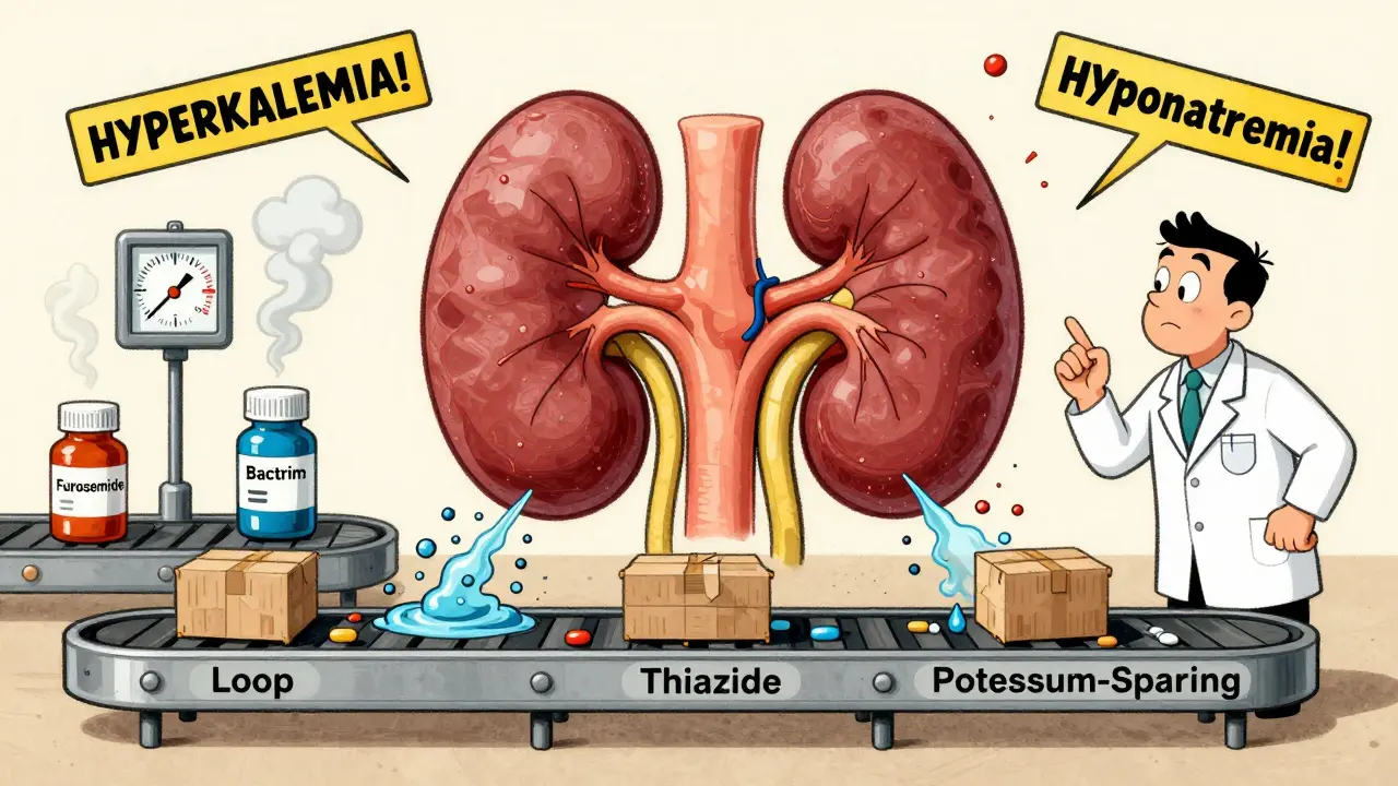 Diuretics: Understanding Electrolyte Changes and Dangerous Drug Interactions