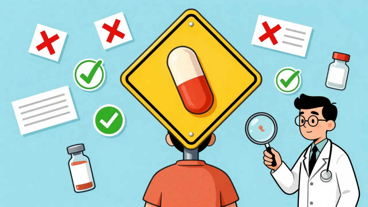 When to Avoid a Medication Family After a Severe Drug Reaction